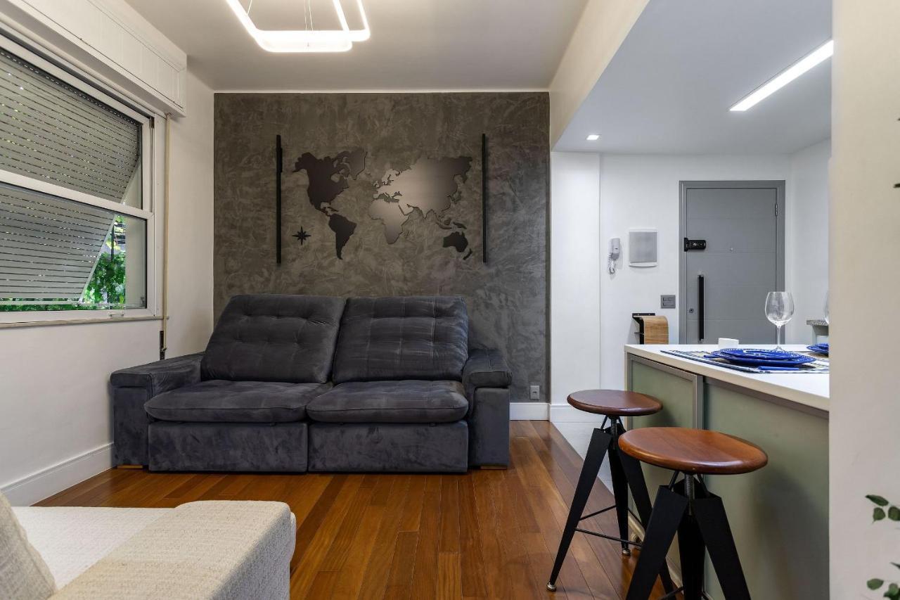 Apt Charmoso Completo Com Ar Condicionado No Leblon Rio de Janeiro Extérieur photo