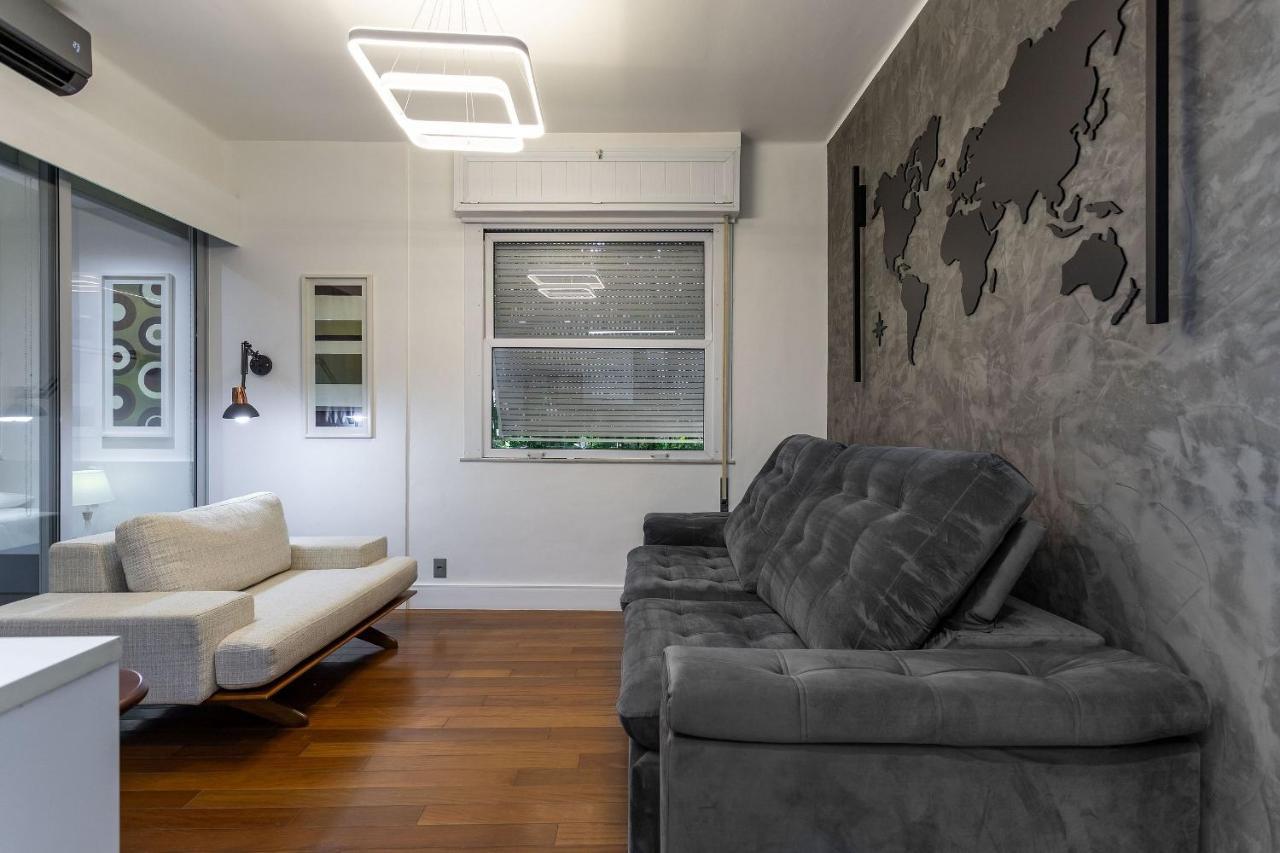 Apt Charmoso Completo Com Ar Condicionado No Leblon Rio de Janeiro Extérieur photo