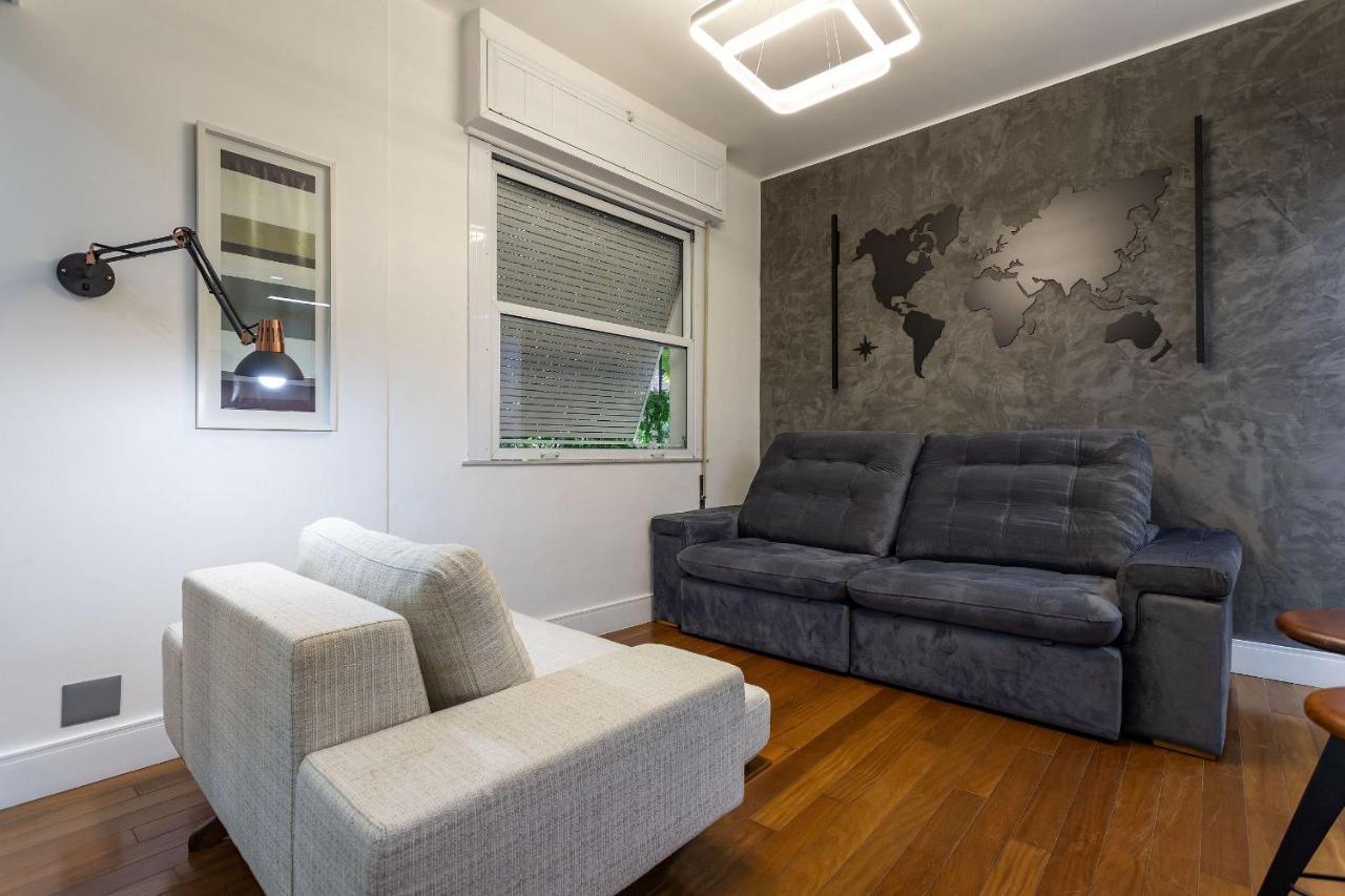 Apt Charmoso Completo Com Ar Condicionado No Leblon Rio de Janeiro Extérieur photo
