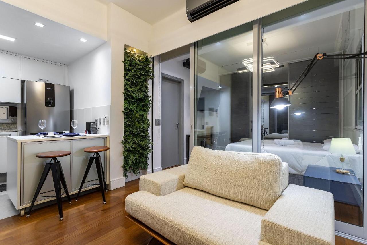 Apt Charmoso Completo Com Ar Condicionado No Leblon Rio de Janeiro Extérieur photo