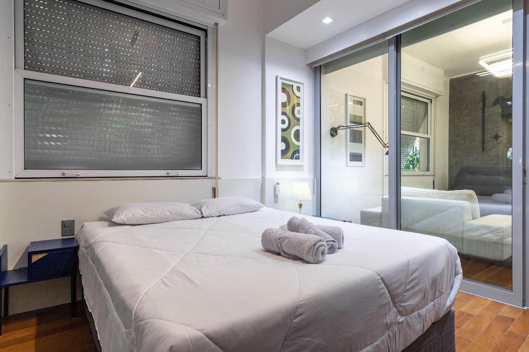 Apt Charmoso Completo Com Ar Condicionado No Leblon Rio de Janeiro Extérieur photo
